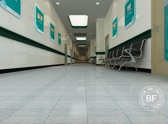 vinyl flooring used in hospital